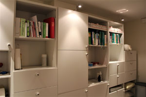 Einrichtung der  Praxis